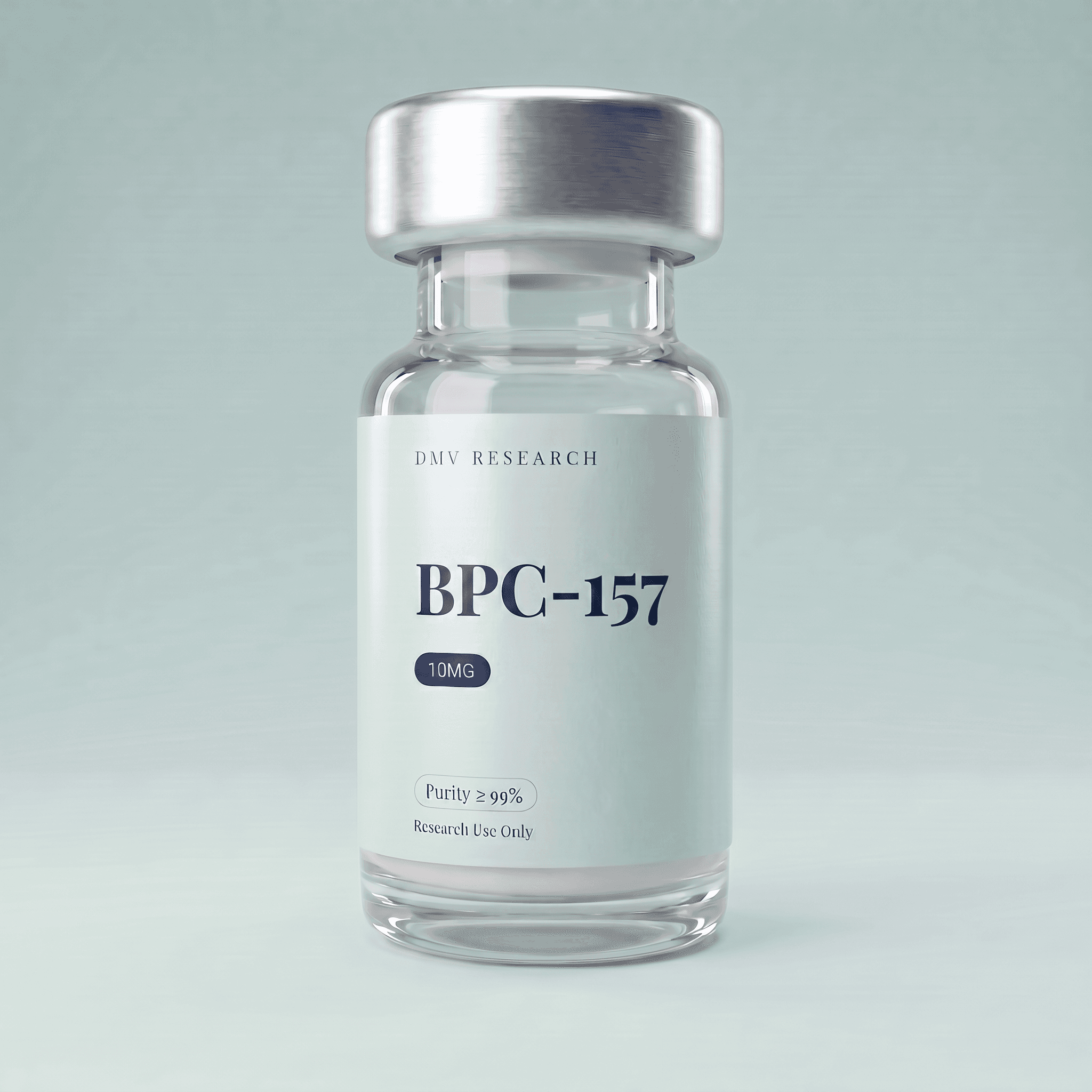 DMV Research BPC-157 research peptide vial