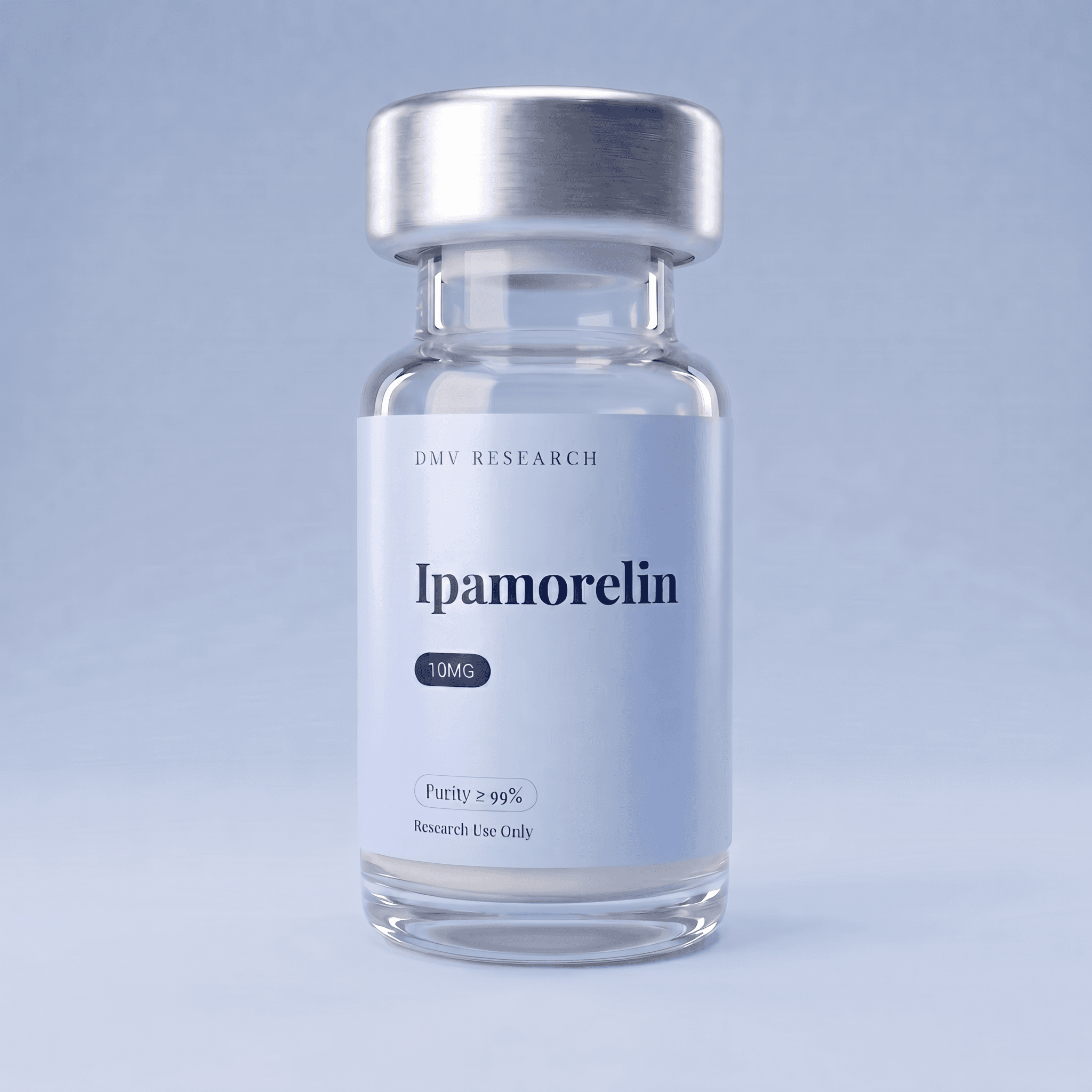DMV Research Ipamorelin research peptide vial