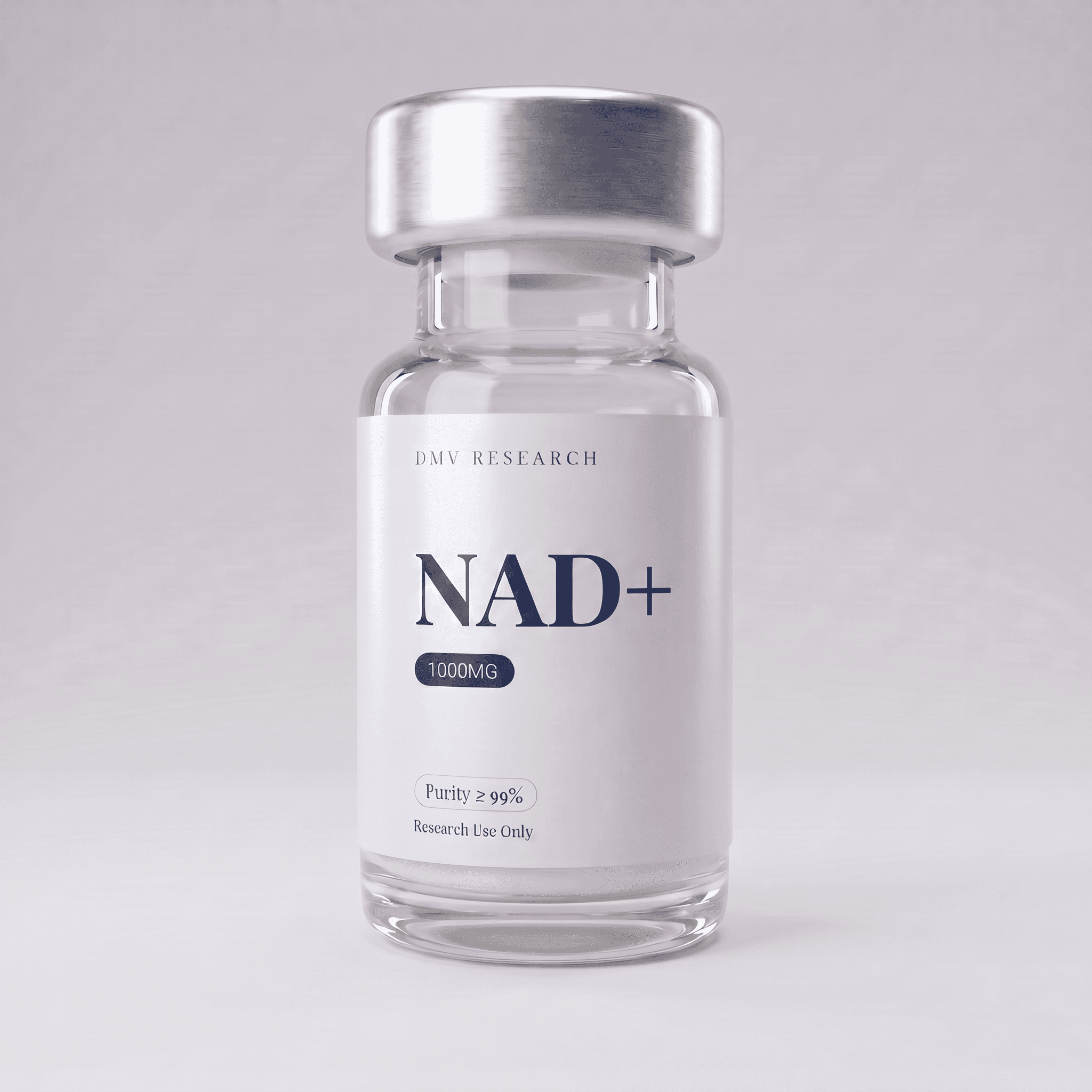 DMV Research NAD+ research peptide vial