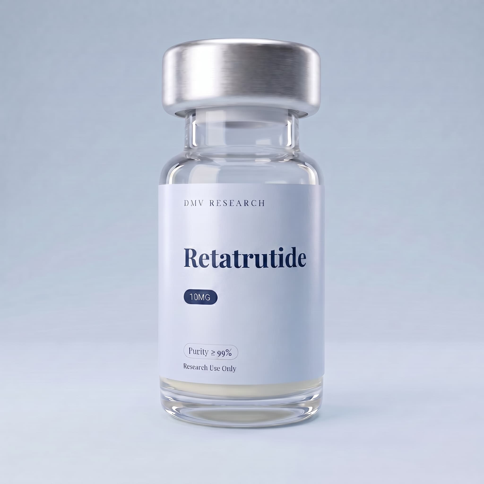DMV Research Retatrutide research peptide vial